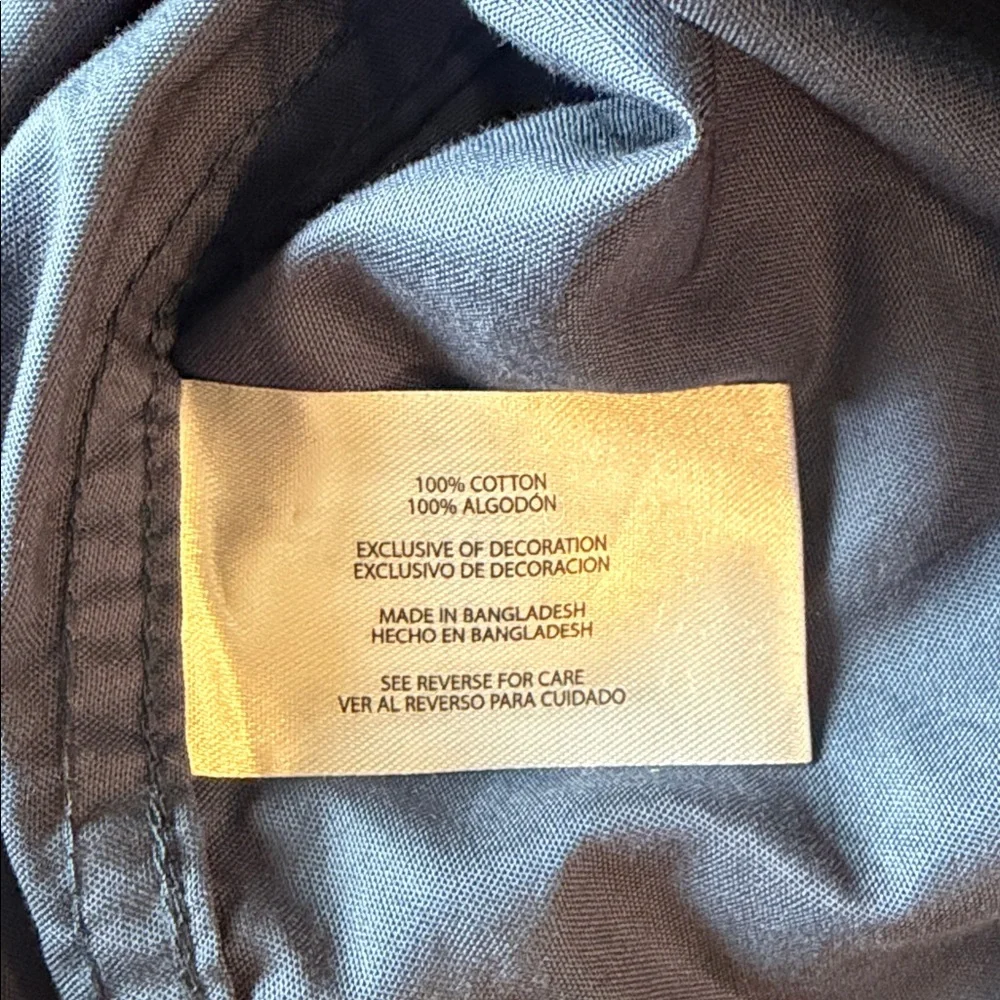 Banana Republic Men's Large Blue Dress Shirt